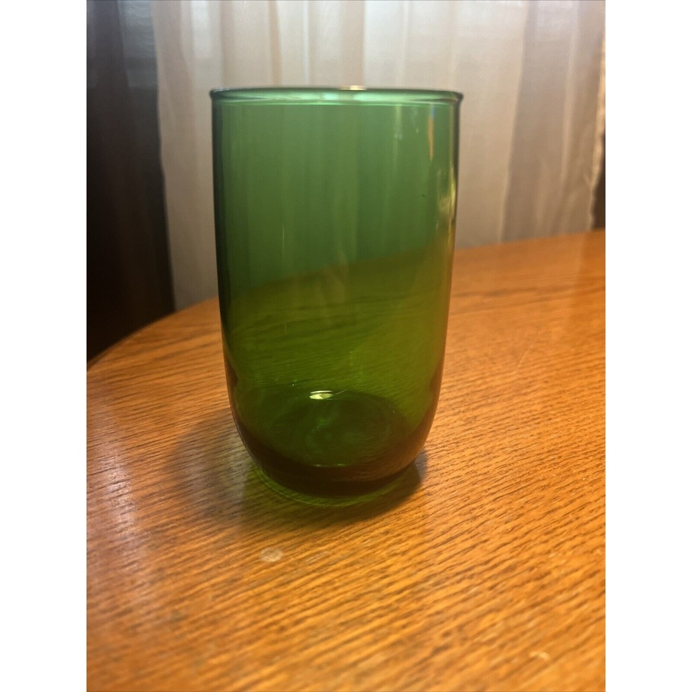 Anchor Hocking Roly Poly Forest Green 9 oz 4 ¼" Flat Tumbler(s)